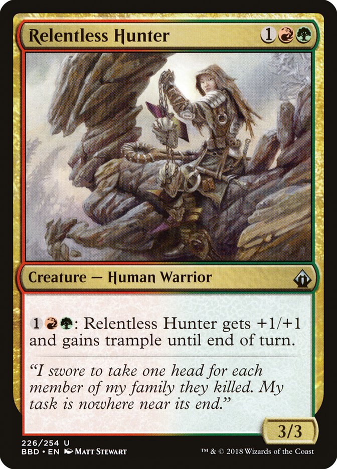 Relentless Hunter [Battlebond] | Good Games Adelaide SA