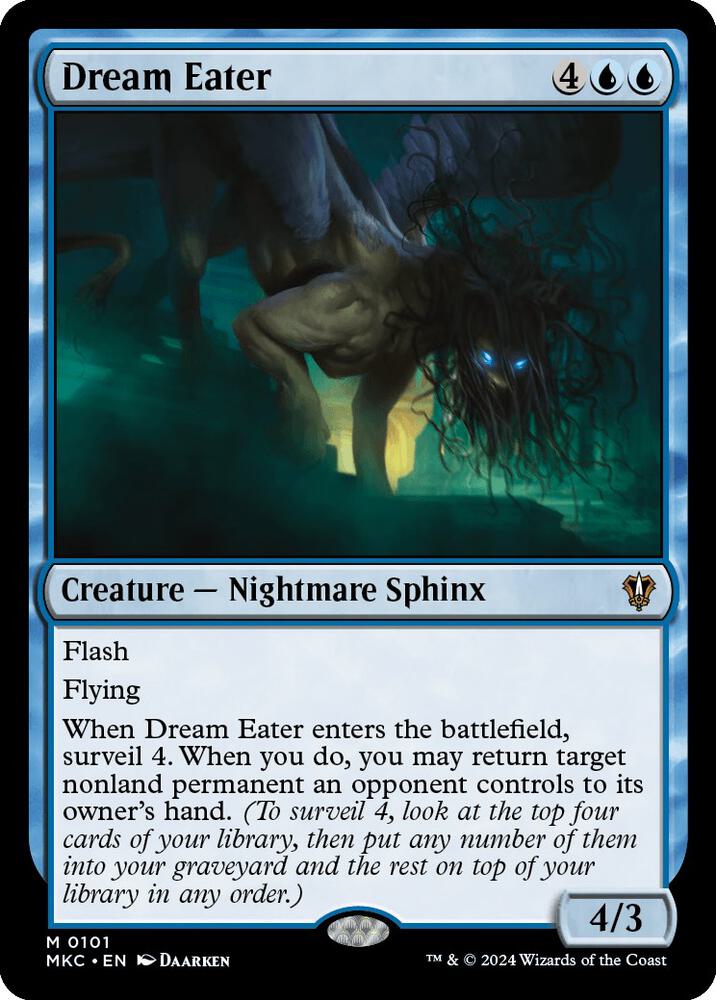 Dream Eater 101 (Commander: Murders at Karlov Manor)  | Good Games Adelaide SA