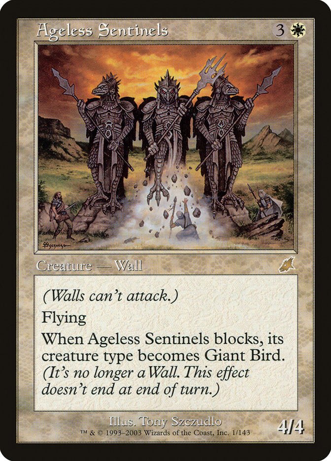 Ageless Sentinels 1 (Scourge)  - Foil | Good Games Adelaide SA