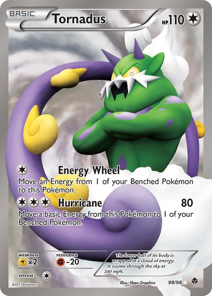 Tornadus 98/98 (Emerging Powers)  - Holofoil | Good Games Adelaide SA