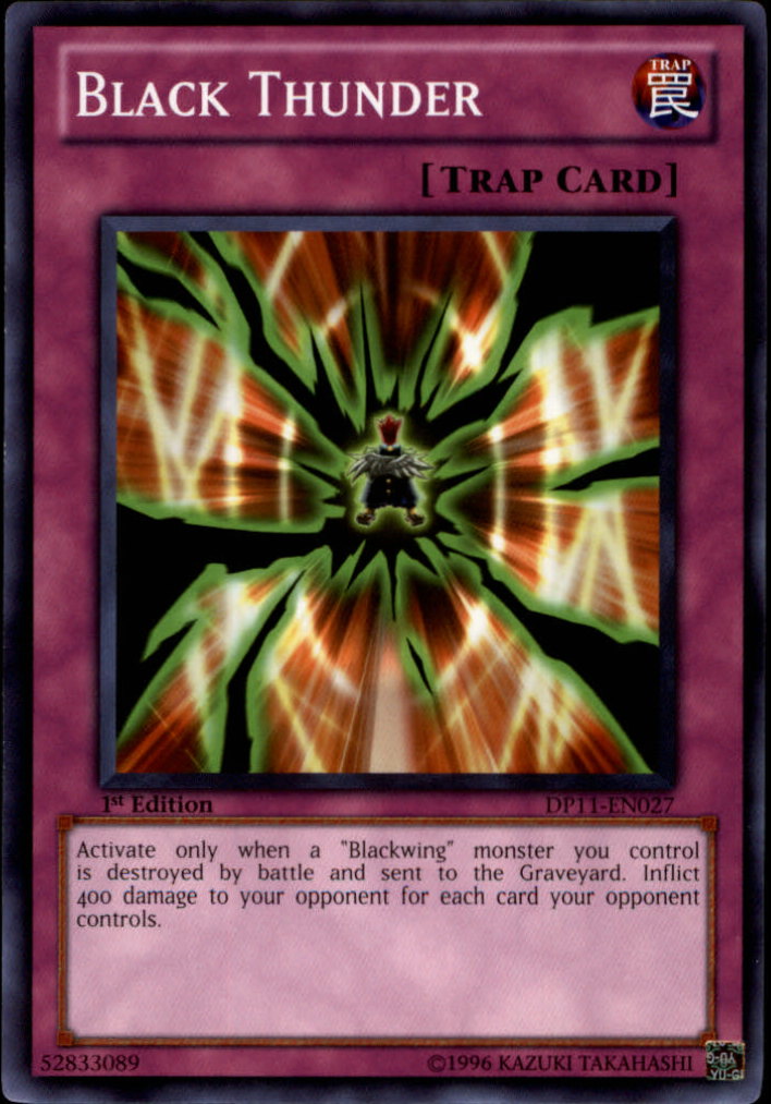 Black Thunder [DP11-EN027] Common | Good Games Adelaide SA