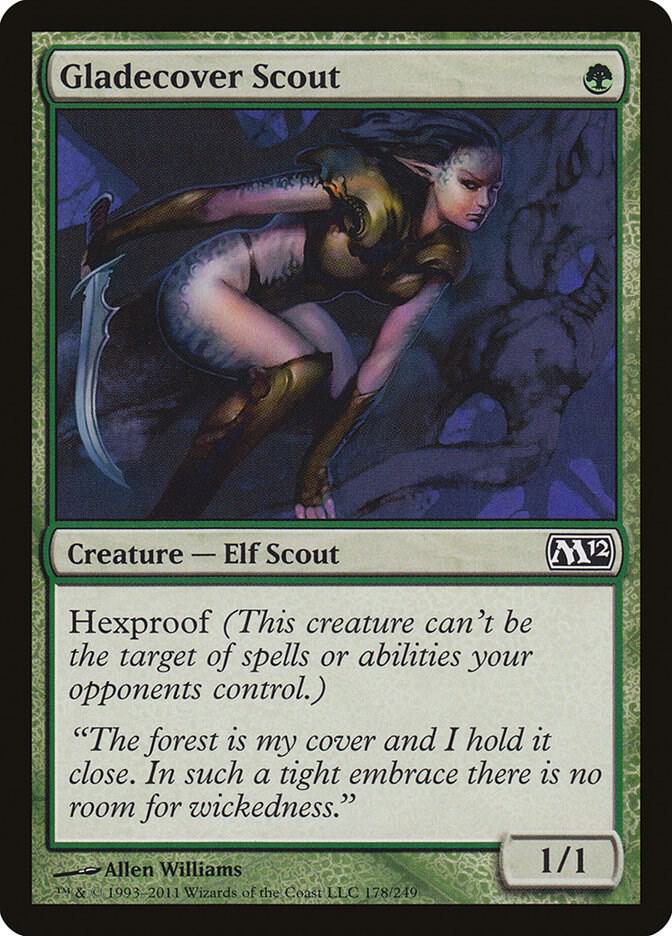 Gladecover Scout 178 (Magic 2012 (M12))  - Foil | Good Games Adelaide SA