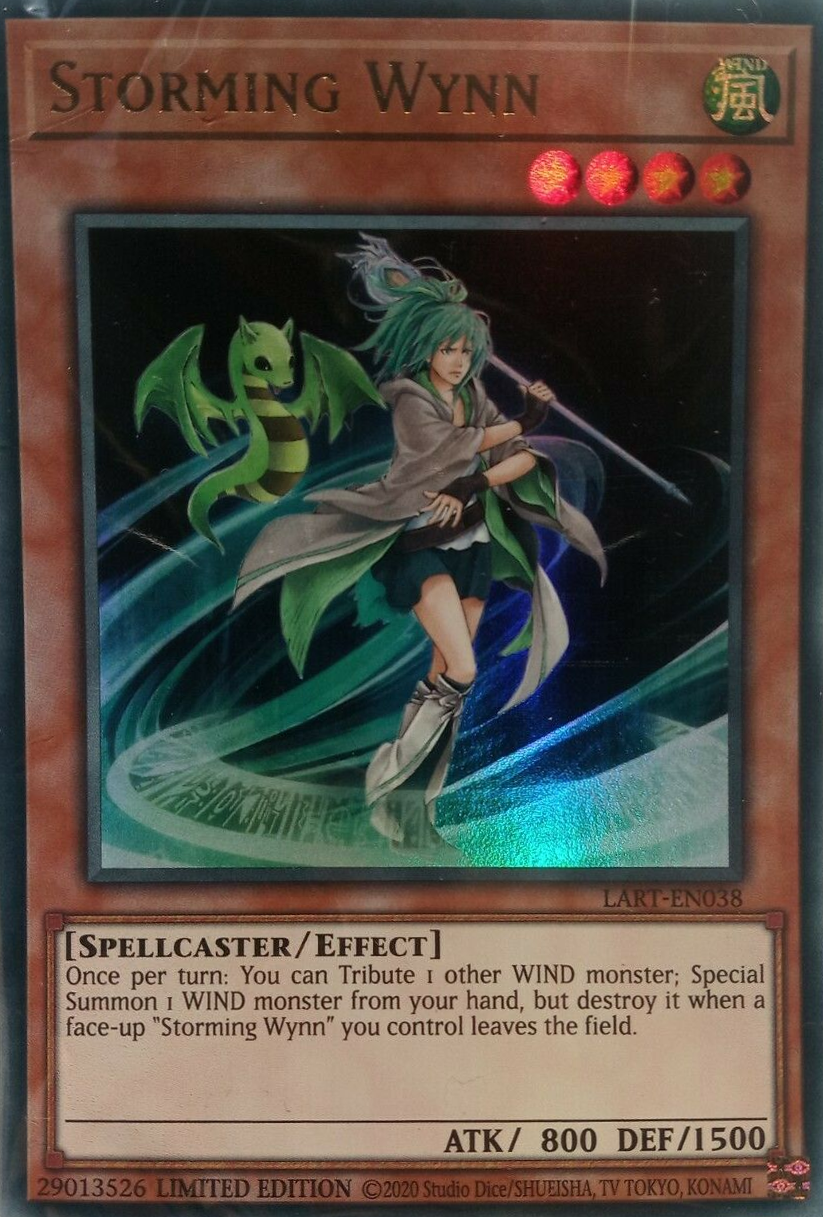 Storming Wynn [LART-EN038] Ultra Rare | Good Games Adelaide SA
