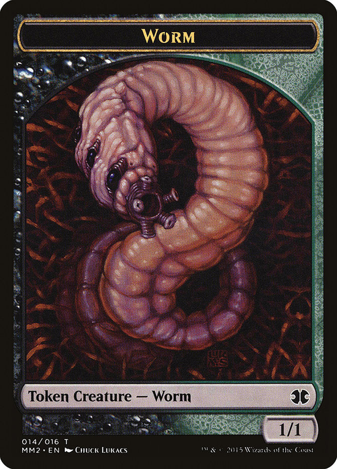 Worm Token [Modern Masters 2015 Tokens] | Good Games Adelaide SA