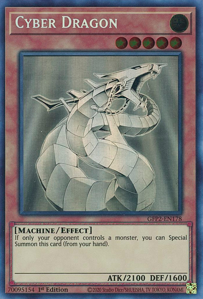 Cyber Dragon [GFP2-EN178] Ghost Rare | Good Games Adelaide SA