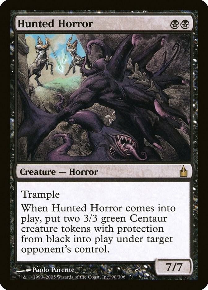 Hunted Horror 90 (Ravnica: City of Guilds)  - Foil | Good Games Adelaide SA