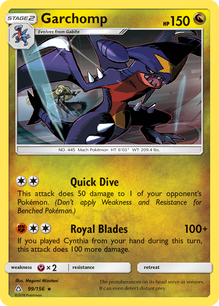 Garchomp (99/156) [Sun & Moon: Ultra Prism] | Good Games Adelaide SA