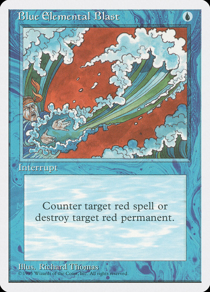 Blue Elemental Blast [Fourth Edition] | Good Games Adelaide SA