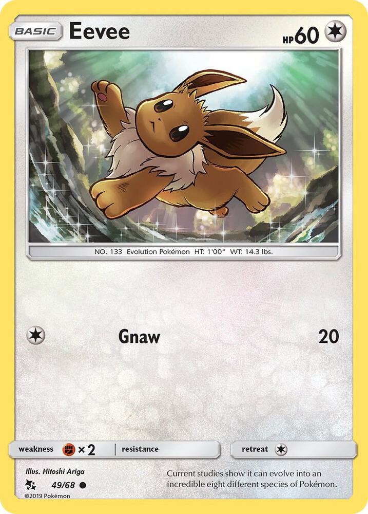 Eevee 49/68 (Hidden Fates)  | Good Games Adelaide SA