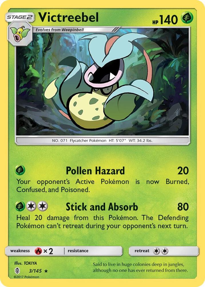 Victreebel 3/145 (SM - Guardians Rising)  | Good Games Adelaide SA