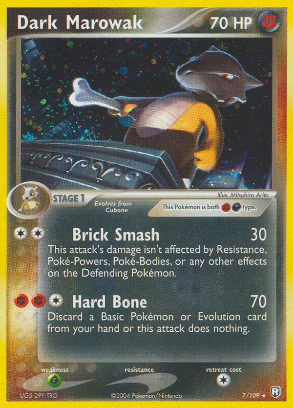 Dark Marowak (7/109) (Theme Deck Exclusive) [EX: Team Rocket Returns] | Good Games Adelaide SA