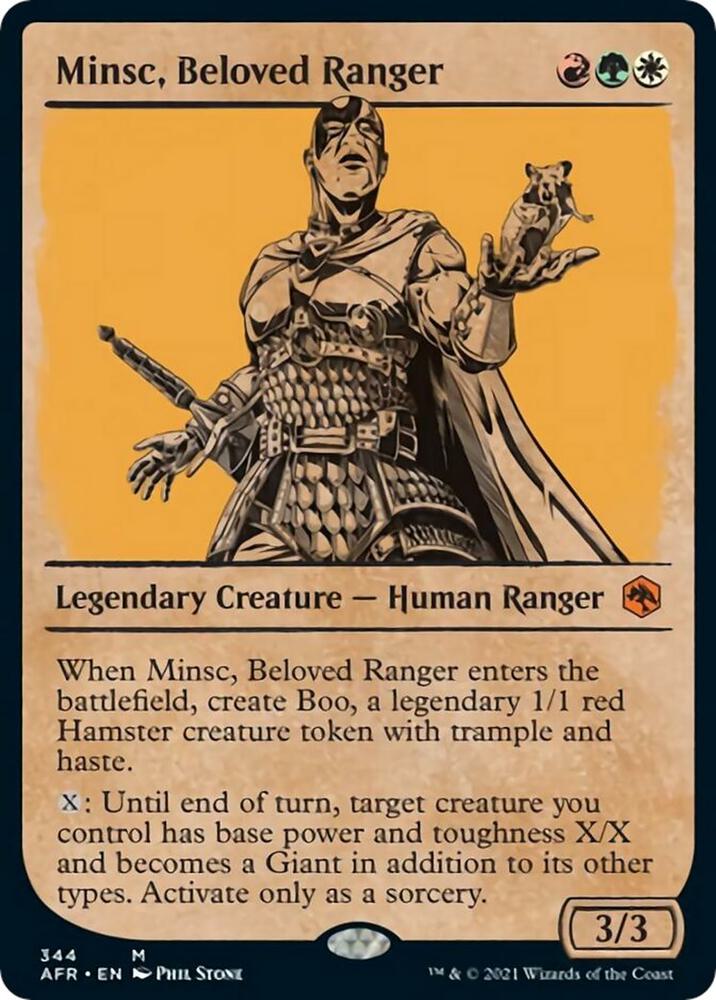 Minsc Beloved Ranger Showcase 344 (Adventures in the Forgotten Realms)  | Good Games Adelaide SA