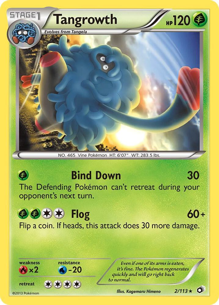 Tangrowth 2/113 (Legendary Treasures)  | Good Games Adelaide SA