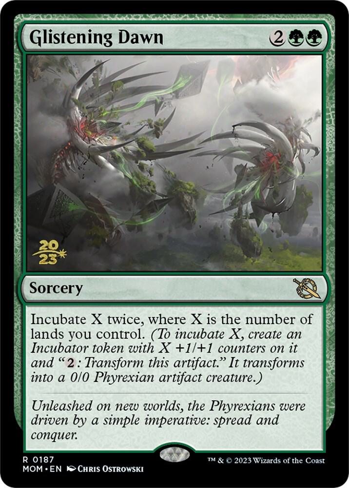 Glistening Dawn 187 (Prerelease Cards)  - Foil | Good Games Adelaide SA
