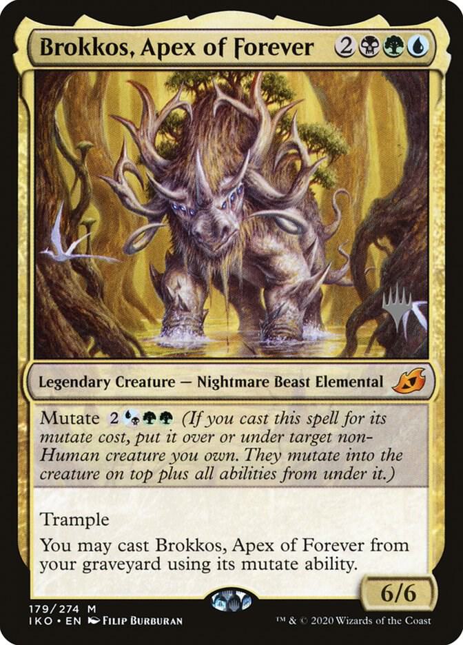Brokkos Apex of Forever 179 (Promo Pack: Ikoria)  - Foil | Good Games Adelaide SA