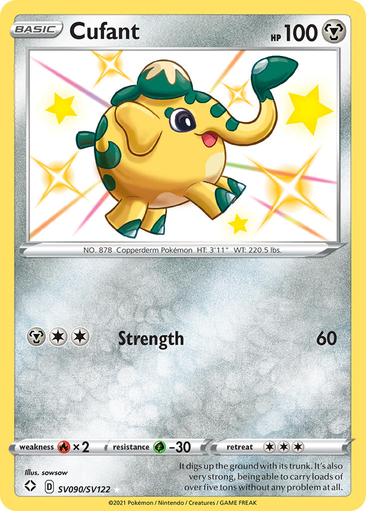 Cufant (SV090/SV122) [Sword & Shield: Shining Fates] | Good Games Adelaide SA