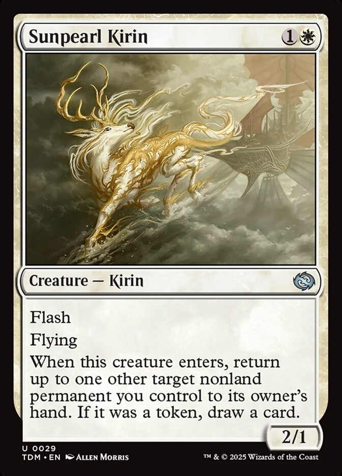 Sunpearl Kirin 29 (Tarkir: Dragonstorm)  - Foil | Good Games Adelaide SA