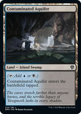 Contaminated Aquifer 245 (Dominaria United)  | Good Games Adelaide SA