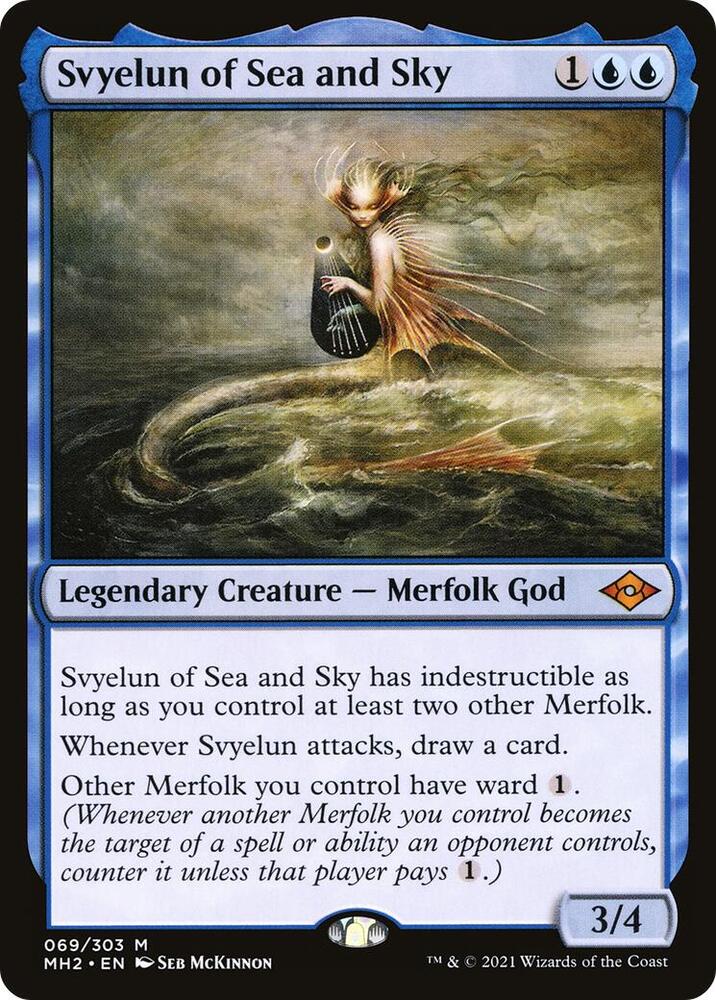 Svyelun of Sea and Sky 69 (Modern Horizons 2)  - Foil | Good Games Adelaide SA