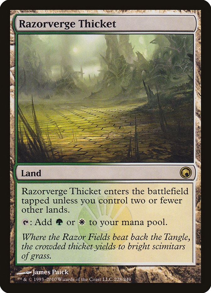 Razorverge Thicket [Scars of Mirrodin] | Good Games Adelaide SA