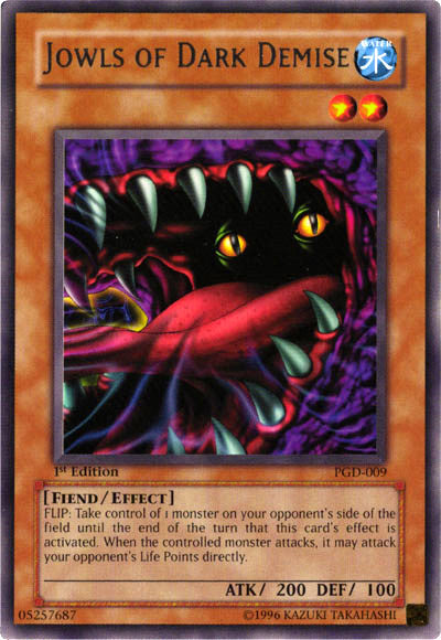 Jowls of Dark Demise [PGD-009] Rare | Good Games Adelaide SA