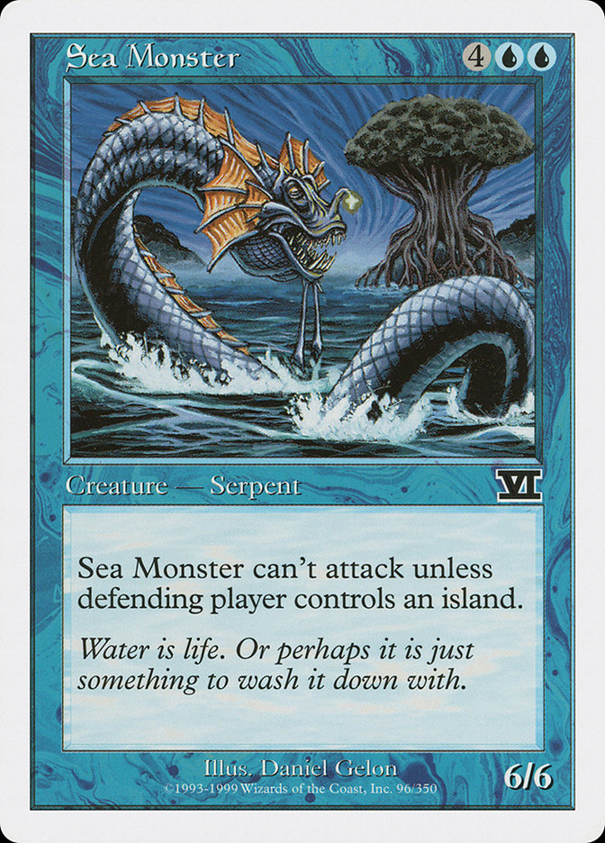 Sea Monster [Classic Sixth Edition] | Good Games Adelaide SA