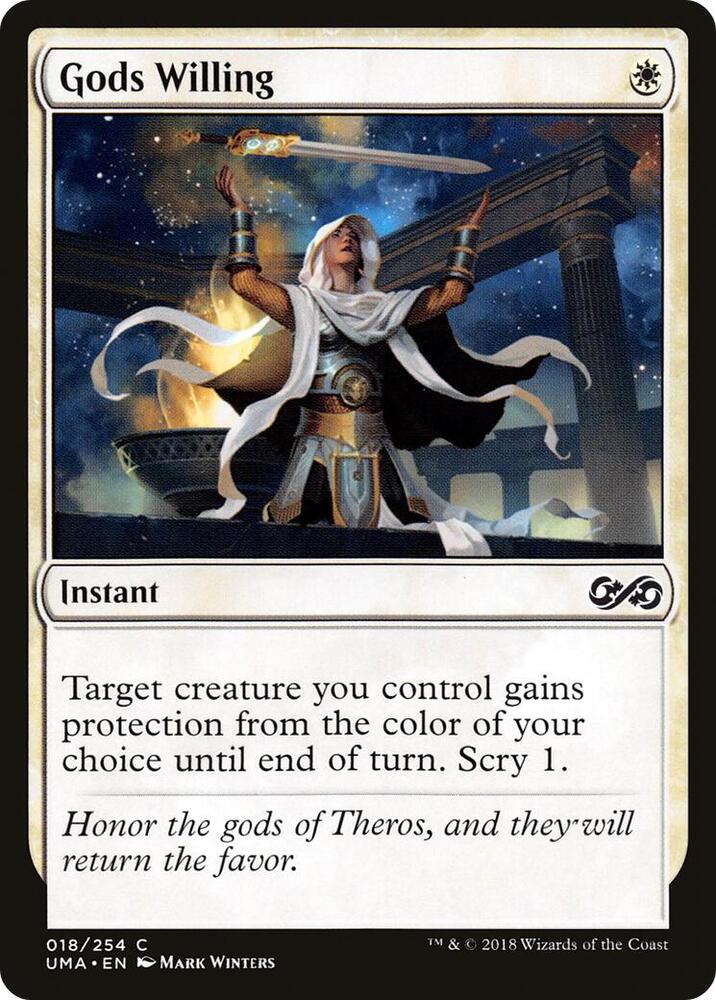 Gods Willing 18 (Ultimate Masters)  - Foil | Good Games Adelaide SA