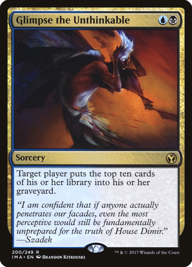 Glimpse the Unthinkable 200 (Iconic Masters)  - Foil | Good Games Adelaide SA