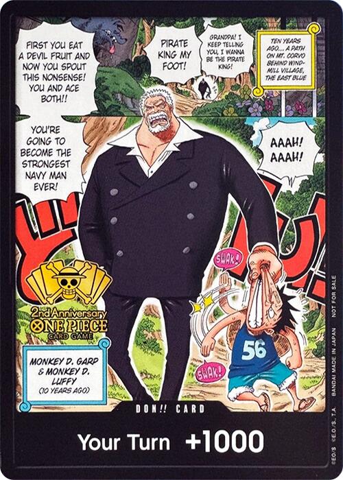 DON!! Card (2nd Anniversary Tournament) [One Piece Promotion Cards] | Good Games Adelaide SA
