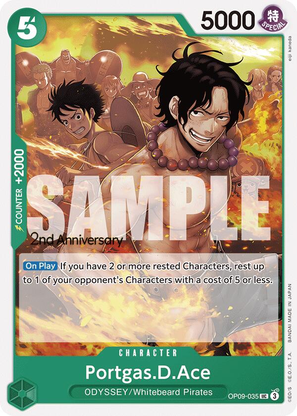Portgas.D.Ace [Emperors in the New World: 2nd Anniversary Tournament Cards] | Good Games Adelaide SA