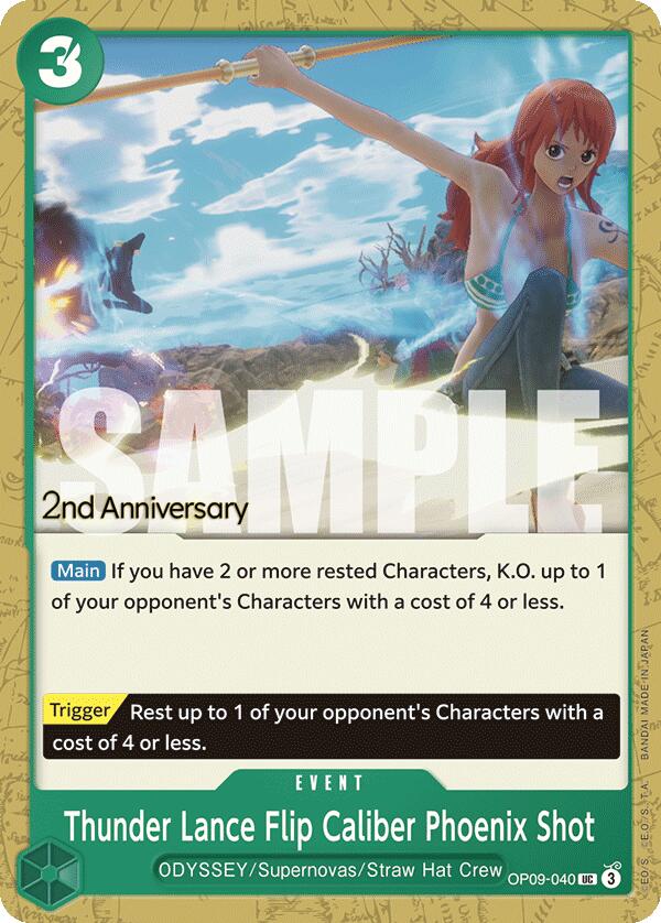 Thunder Lance Flip Caliber Phoenix Shot [Emperors in the New World: 2nd Anniversary Tournament Cards] | Good Games Adelaide SA