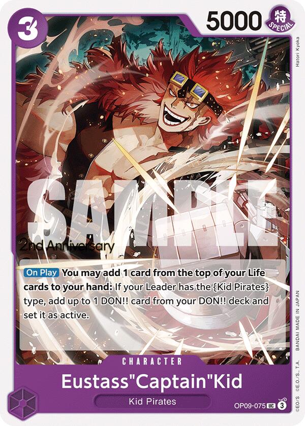 Eustass"Captain"Kid [Emperors in the New World: 2nd Anniversary Tournament Cards] | Good Games Adelaide SA