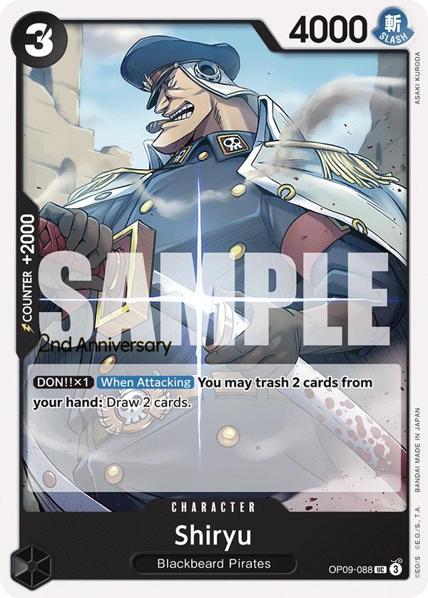 Shiryu [Emperors in the New World: 2nd Anniversary Tournament Cards] | Good Games Adelaide SA