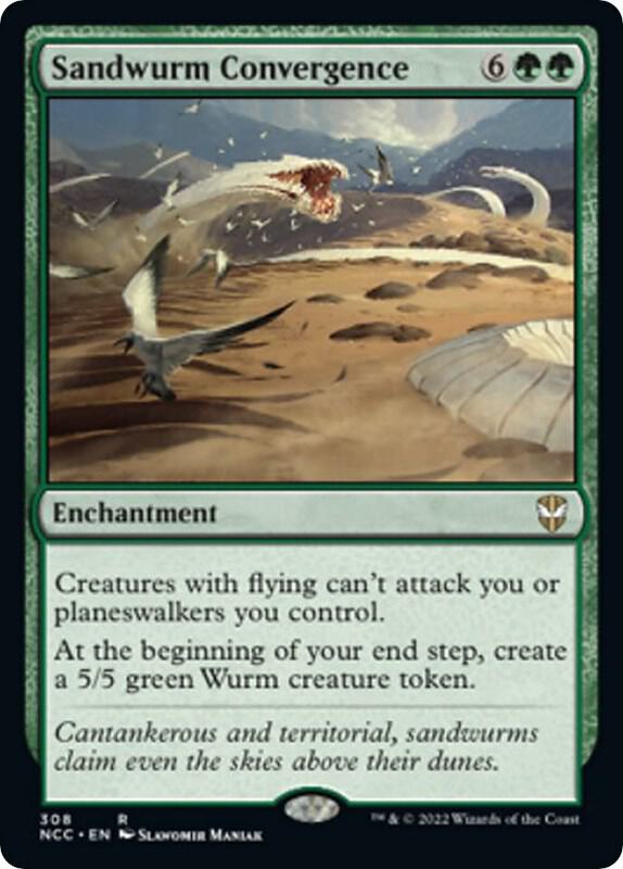 Sandwurm Convergence 308 (Commander: Streets of New Capenna)  | Good Games Adelaide SA