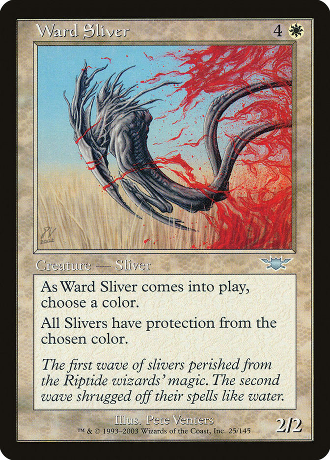 Ward Sliver 25 (Legions)  - Foil | Good Games Adelaide SA