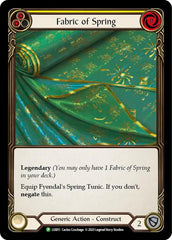 Fabric of Spring // Fyendal's Spring Tunic [LSS011] (Promo)  Cold Foil | Good Games Adelaide SA
