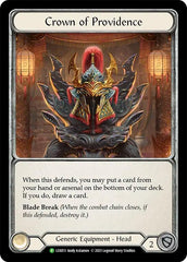 Fabric of Providence // Crown of Providence [LSS013] (Promo)  Cold Foil | Good Games Adelaide SA