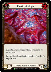 Fabric of Hope // Hope Merchant's Hood [LSS012] (Promo)  Cold Foil | Good Games Adelaide SA