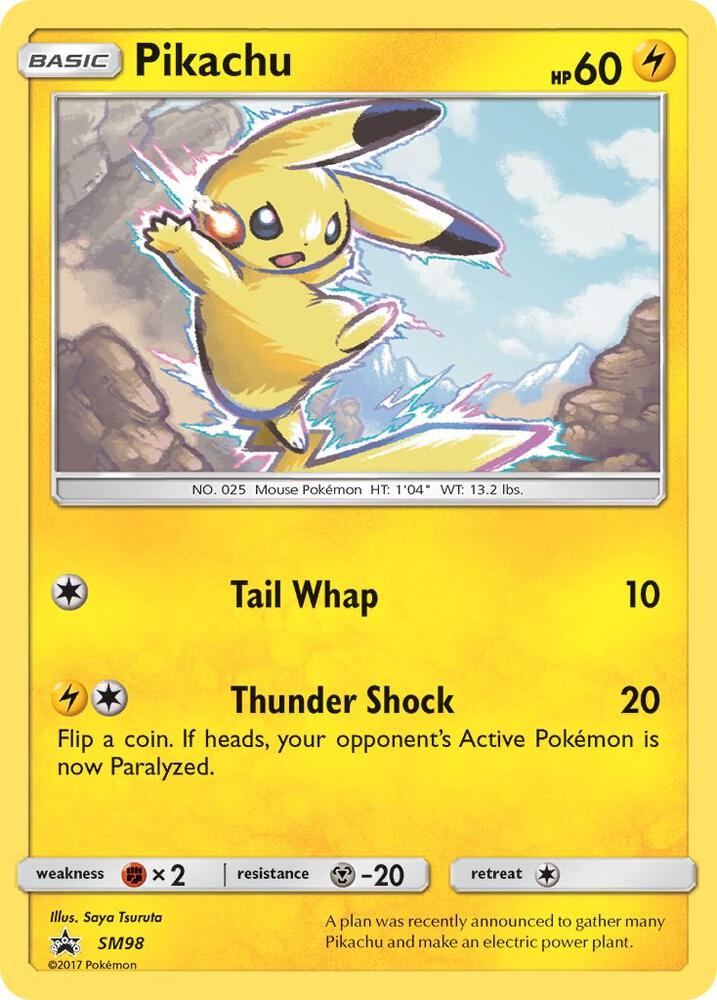 Pikachu SM98 (SM Promos)  - Holofoil | Good Games Adelaide SA