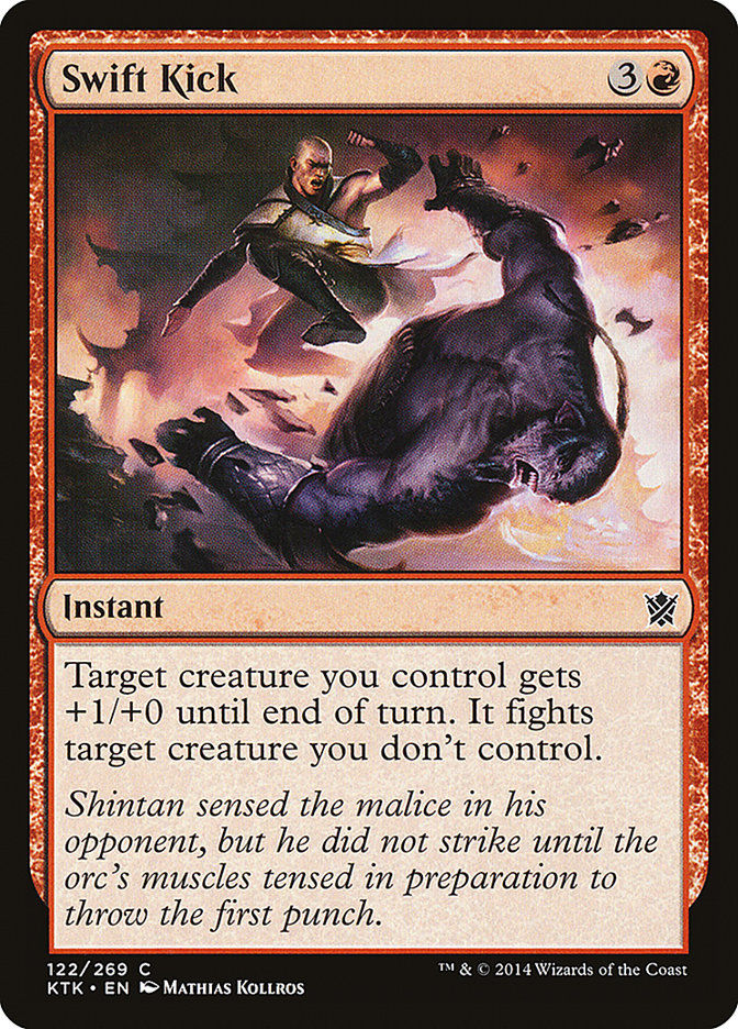 Swift Kick 122 (Khans of Tarkir)  - Foil | Good Games Adelaide SA