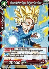 Unbreakable Super Saiyan Son Goku [SD2-03] | Good Games Adelaide SA