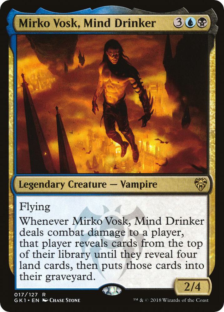 Mirko Vosk, Mind Drinker 17 (Guilds of Ravnica: Guild Kits)  | Good Games Adelaide SA