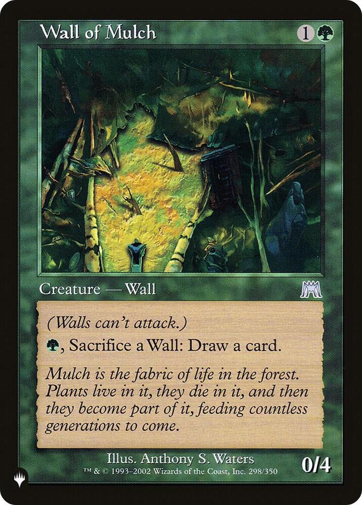 Wall of Mulch 298/350 (The List Reprints)  | Good Games Adelaide SA