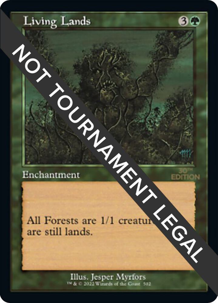 Living Lands Retro Frame 502 (30th Anniversary Edition)  | Good Games Adelaide SA
