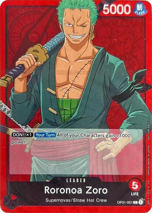 Roronoa Zoro [One Piece Demo Deck Cards] | Good Games Adelaide SA