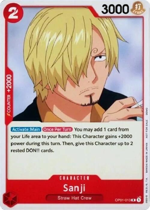 Sanji [One Piece Demo Deck Cards] | Good Games Adelaide SA
