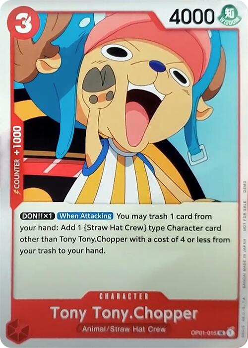 Tony Tony.Chopper [One Piece Demo Deck Cards] | Good Games Adelaide SA