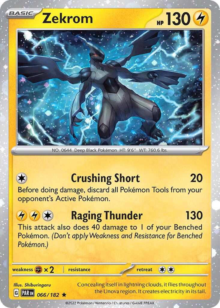 Zekrom (066/182) (Cosmos Holo) [Miscellaneous Cards] | Good Games Adelaide SA