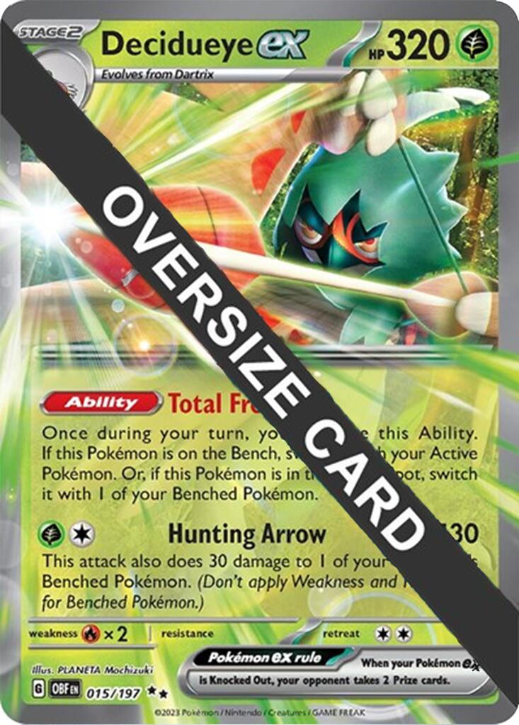 Decidueye ex (015/197) (Jumbo Card) [Miscellaneous Cards] | Good Games Adelaide SA