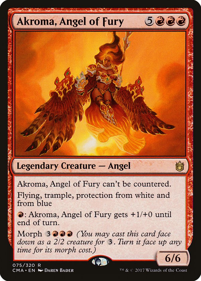 Akroma, Angel of Fury [Commander Anthology] | Good Games Adelaide SA